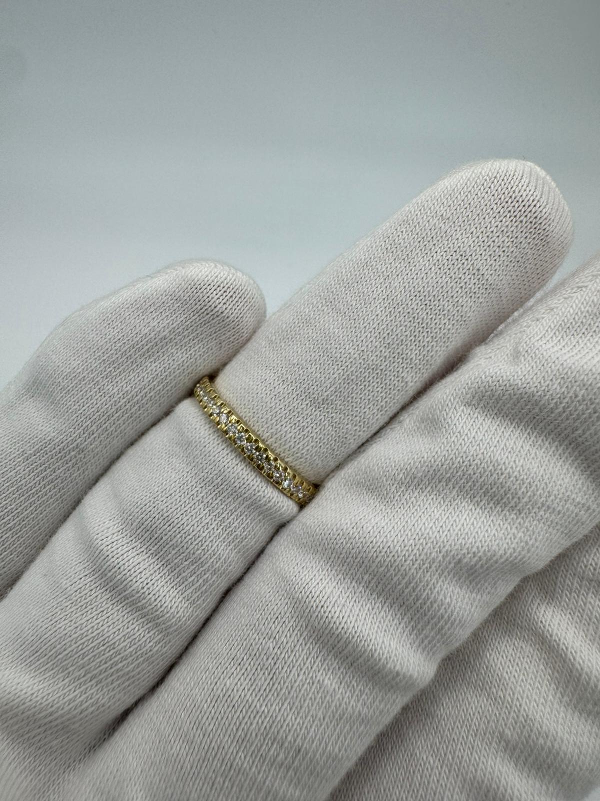 Кольцо из 14K золота с натуральными бриллиантами - Image 3