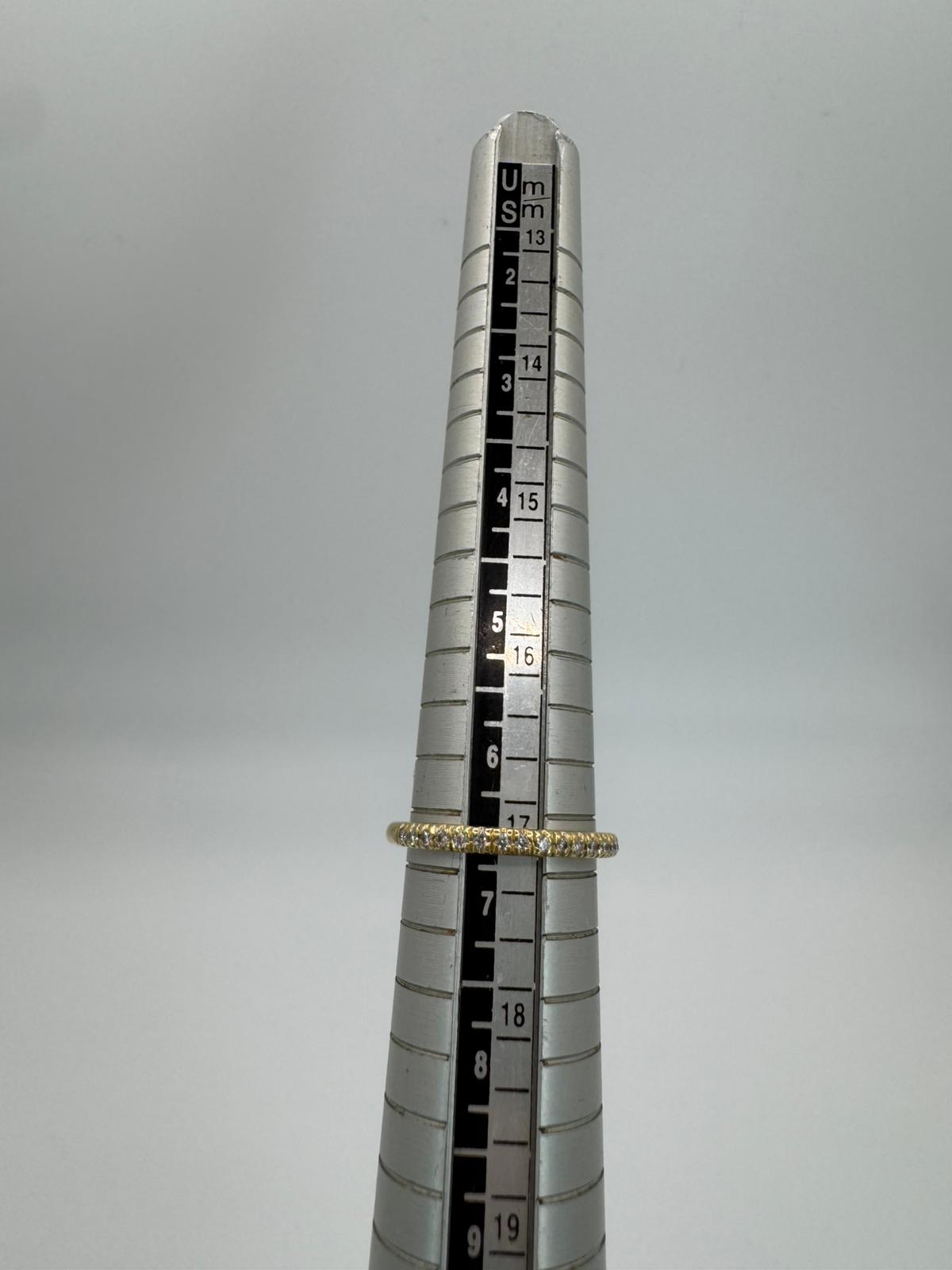 Кольцо из 14K золота с натуральными бриллиантами - Image 7